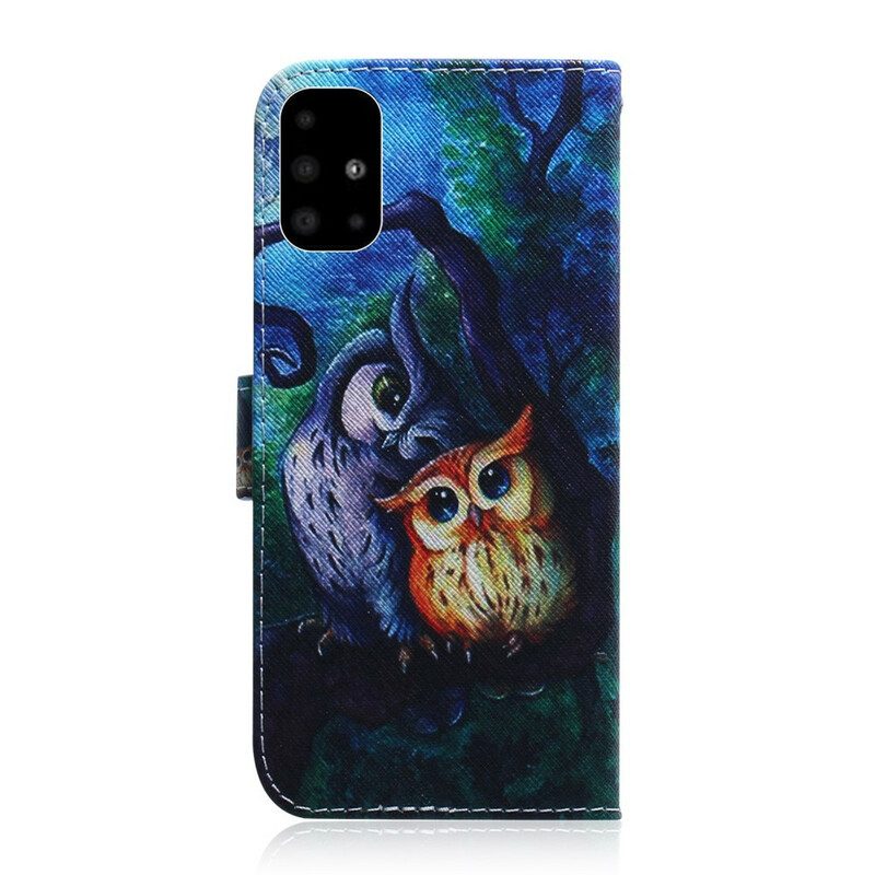 Folio-hoesje voor Samsung Galaxy A51 Schilderij Van Uilen