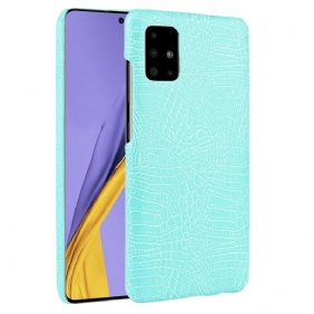 Hoesje voor Samsung Galaxy A51 Krokodillenhuid-effect