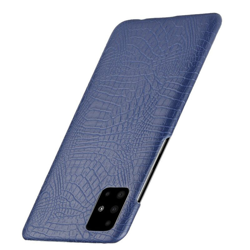 Hoesje voor Samsung Galaxy A51 Krokodillenhuid-effect