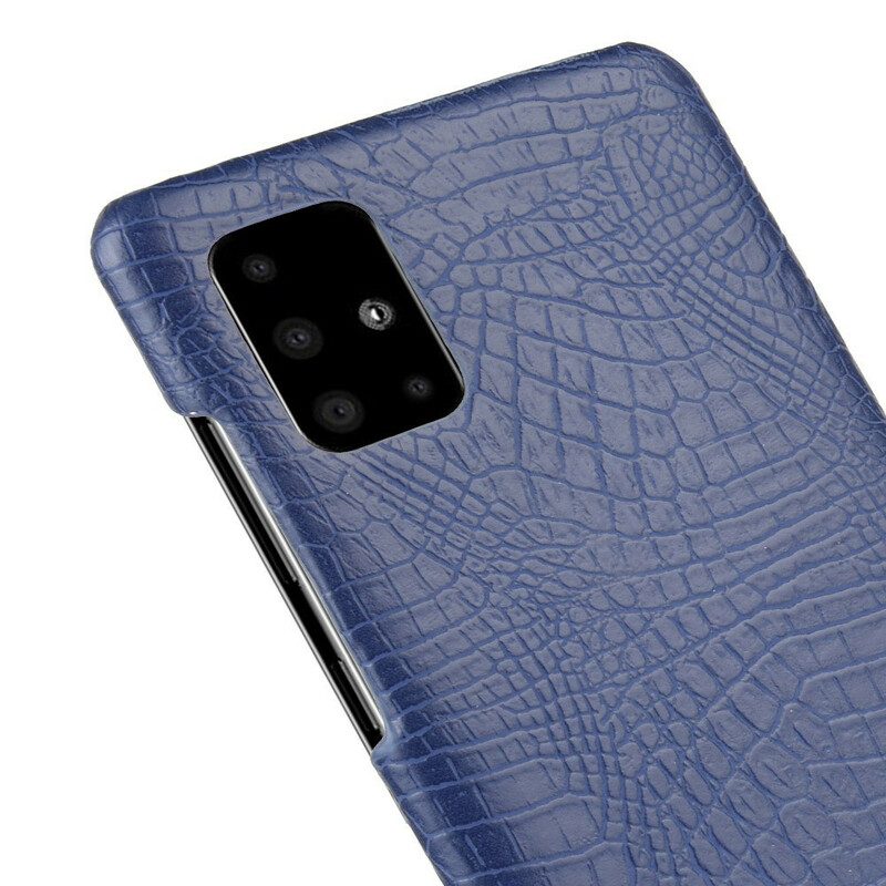 Hoesje voor Samsung Galaxy A51 Krokodillenhuid-effect