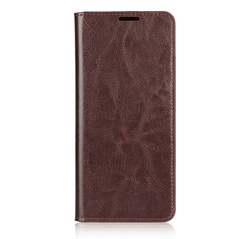 Bescherming Hoesje voor Sony Xperia 10 II Folio-hoesje Echt Leer