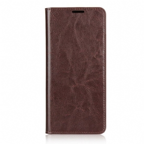 Bescherming Hoesje voor Sony Xperia 10 II Folio-hoesje Echt Leer