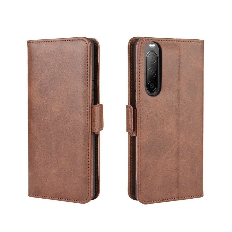 Folio-hoesje voor Sony Xperia 10 II Flip Case Dubbele Klep